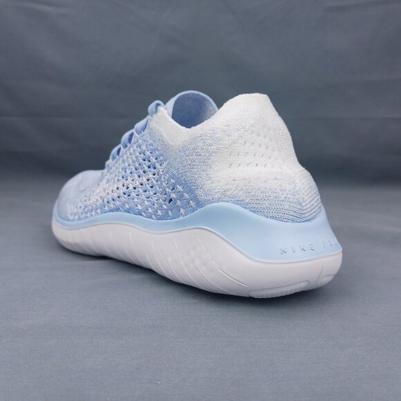 Nike Free RN Flyknit 2018 Womens Running Blue 942839 402 Sizes 6-10.5 NO BOX TOP - Picture 5 of 9